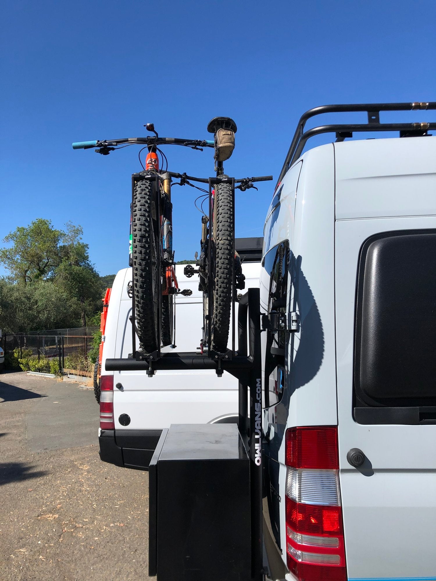 owl van bike rack