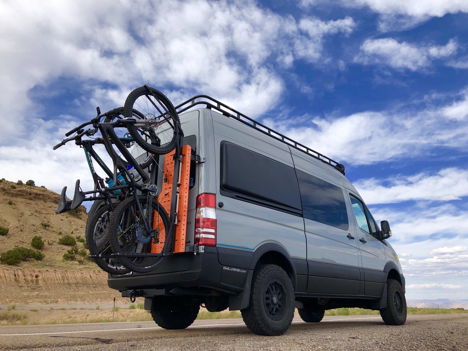 bike rack for cargo van