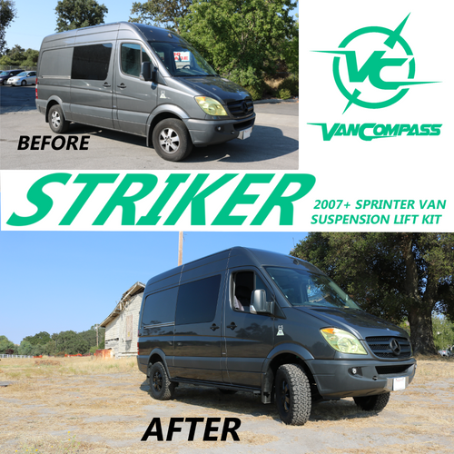 Van Compass Stage 6.3 - Striker 4x4 Sprinter 2” Lift Kit
