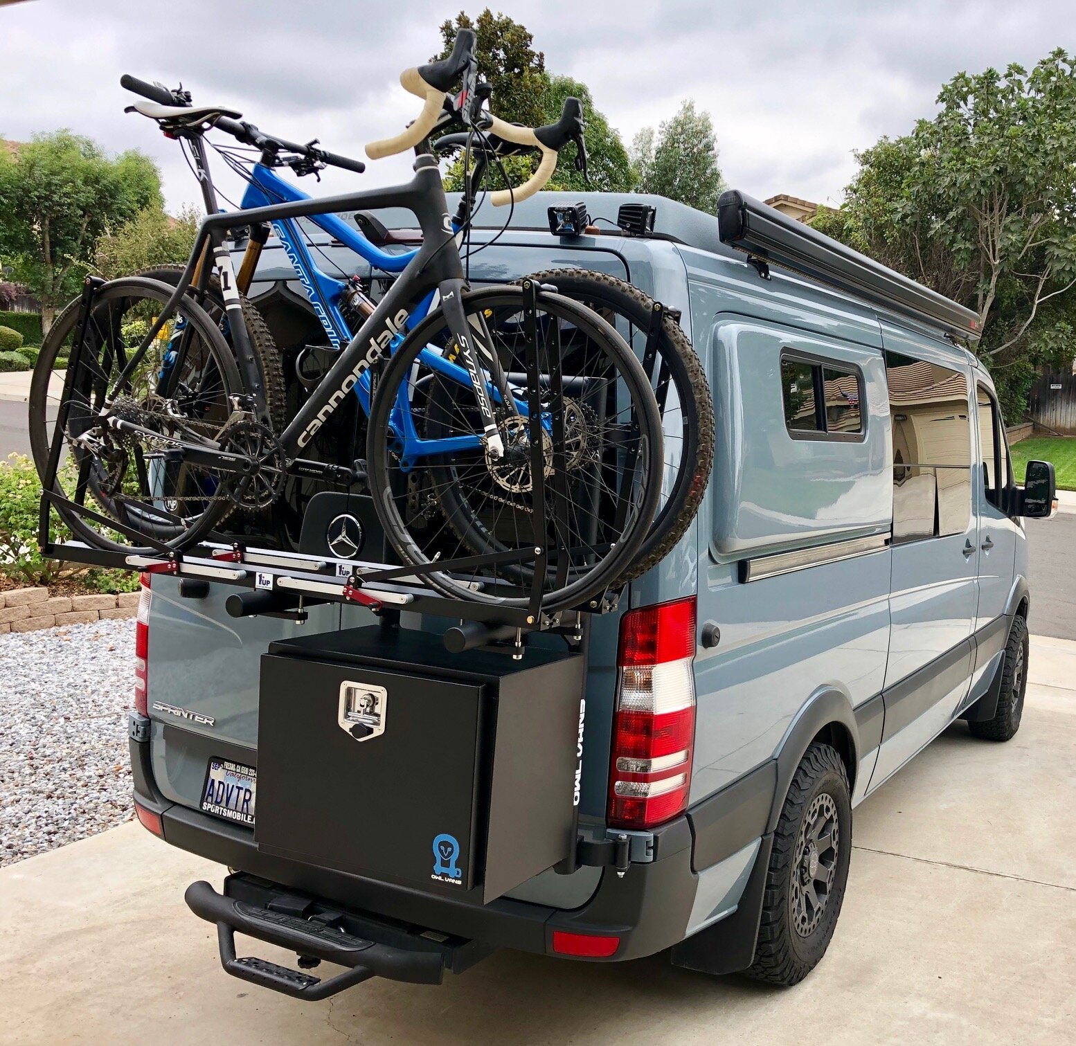 mercedes sprinter bike rack