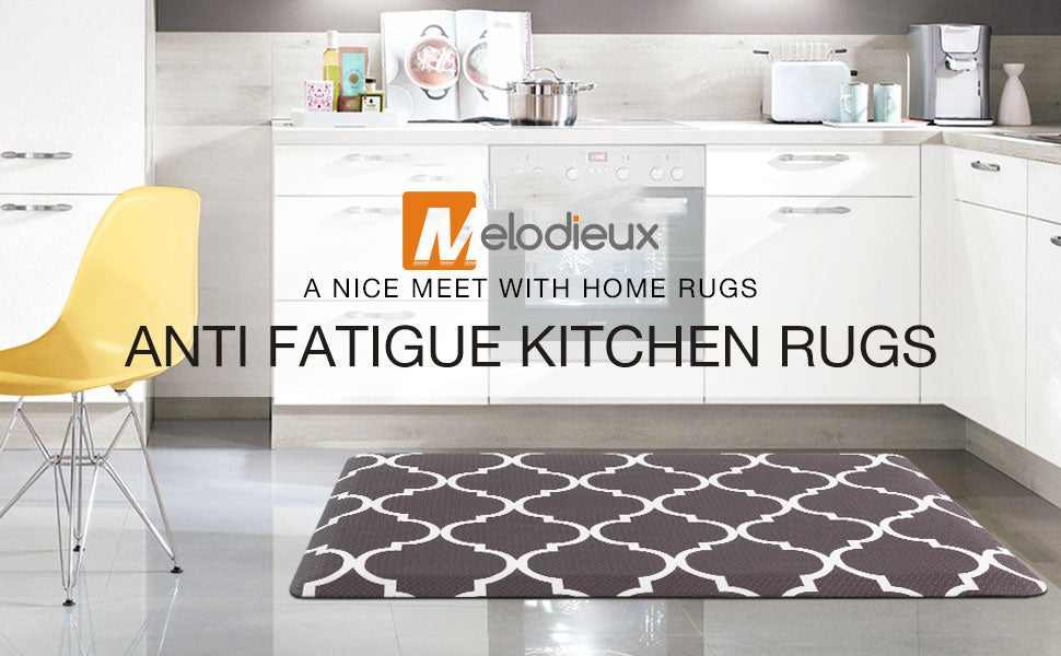 Kitchen Mat Cushioned Anti-Fatigue Kitchen Rug,17.3X39,Thick