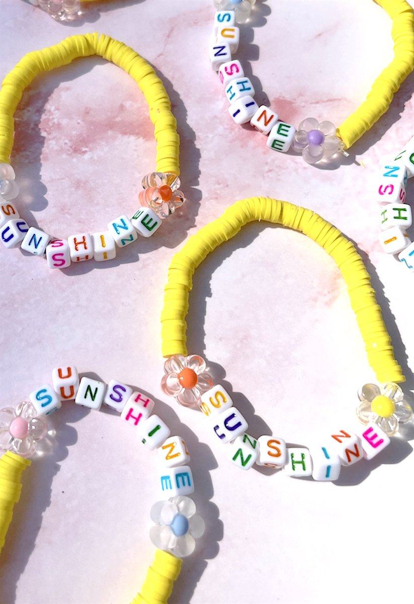 Sunshine Inpsirational Beaded Bracelet