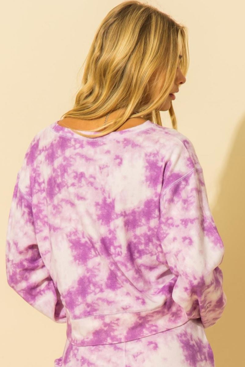 Tie Dye Lounge Sweatshirt