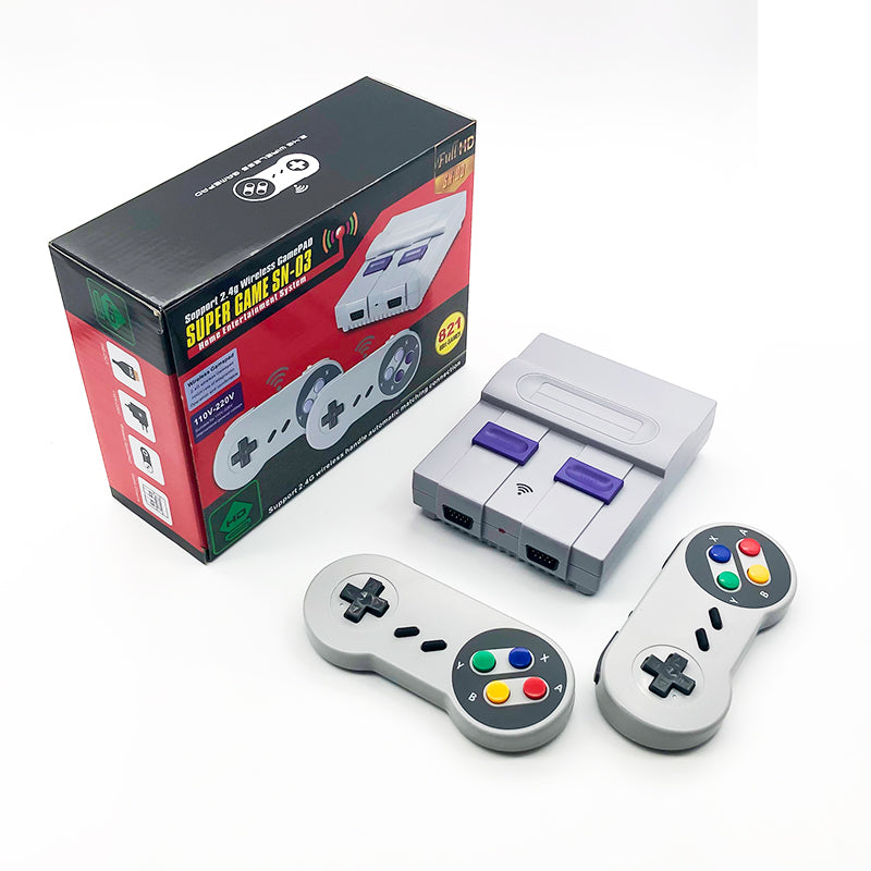 Portable Game box 4K TV HD With 2 Wireless Gamepad Controller With 945 Classic Games Retro Video Console