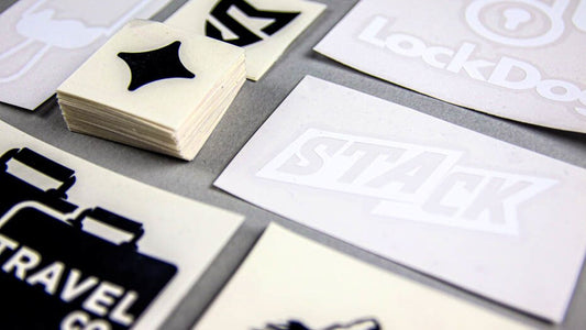 Custom Metal Nickel Stickers Metallic Transfer 3D Logo labels – DidiDiker