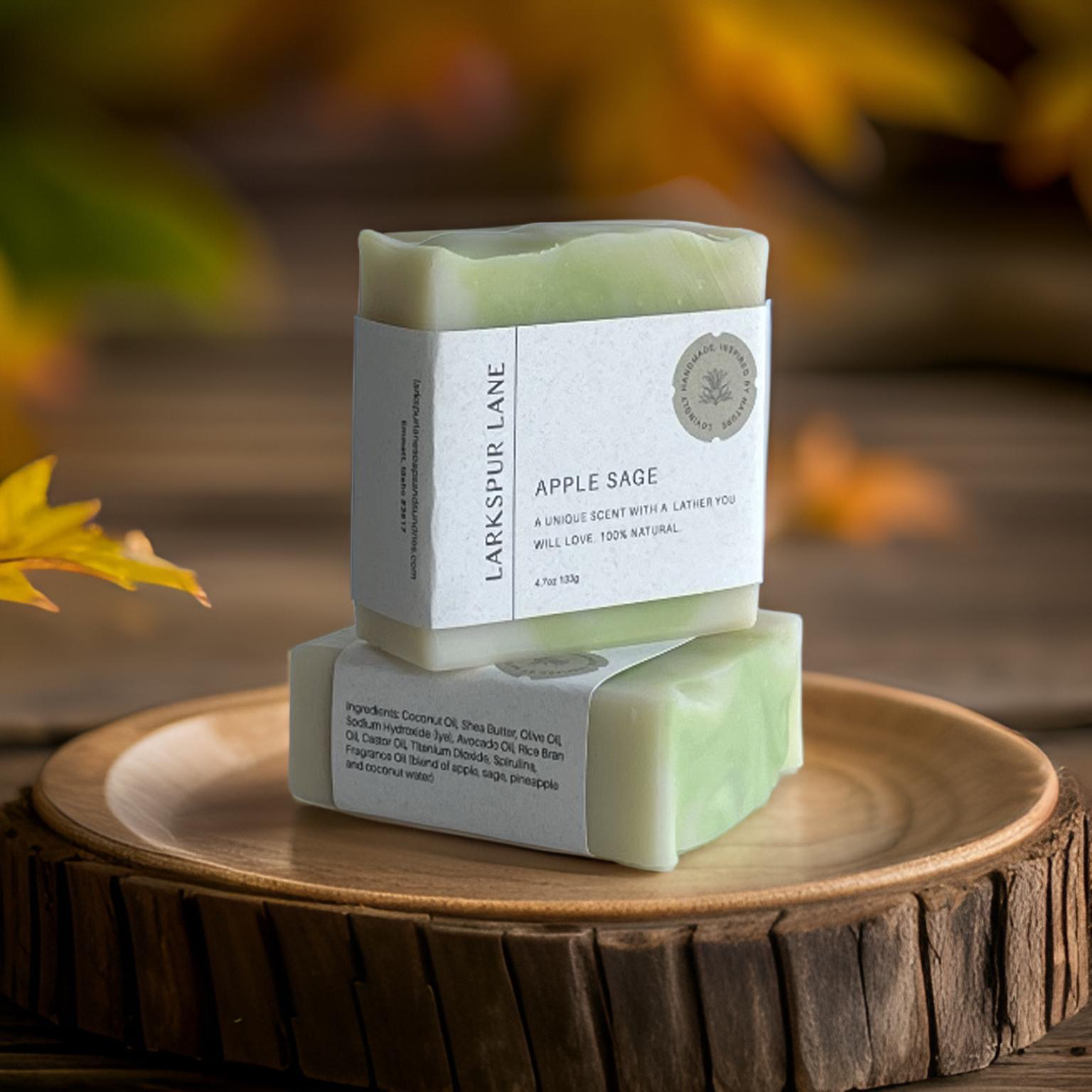 Apple Sage Soap