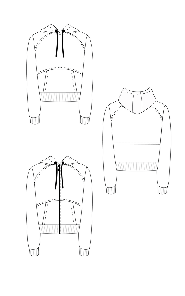 Stanton Hoodie | Order Curvy Sewing Patterns Online | Cashmerette Patterns