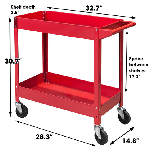 Big Red Rolling Tool Cart