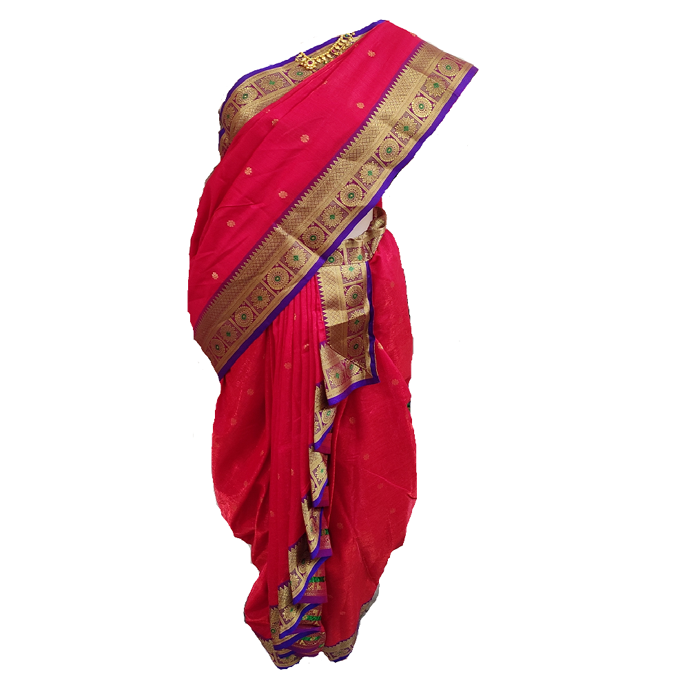 5.5 m (separate blouse piece) Mahavastra,Fworld Ladies Paithani Saree at Rs  6500 in Pune