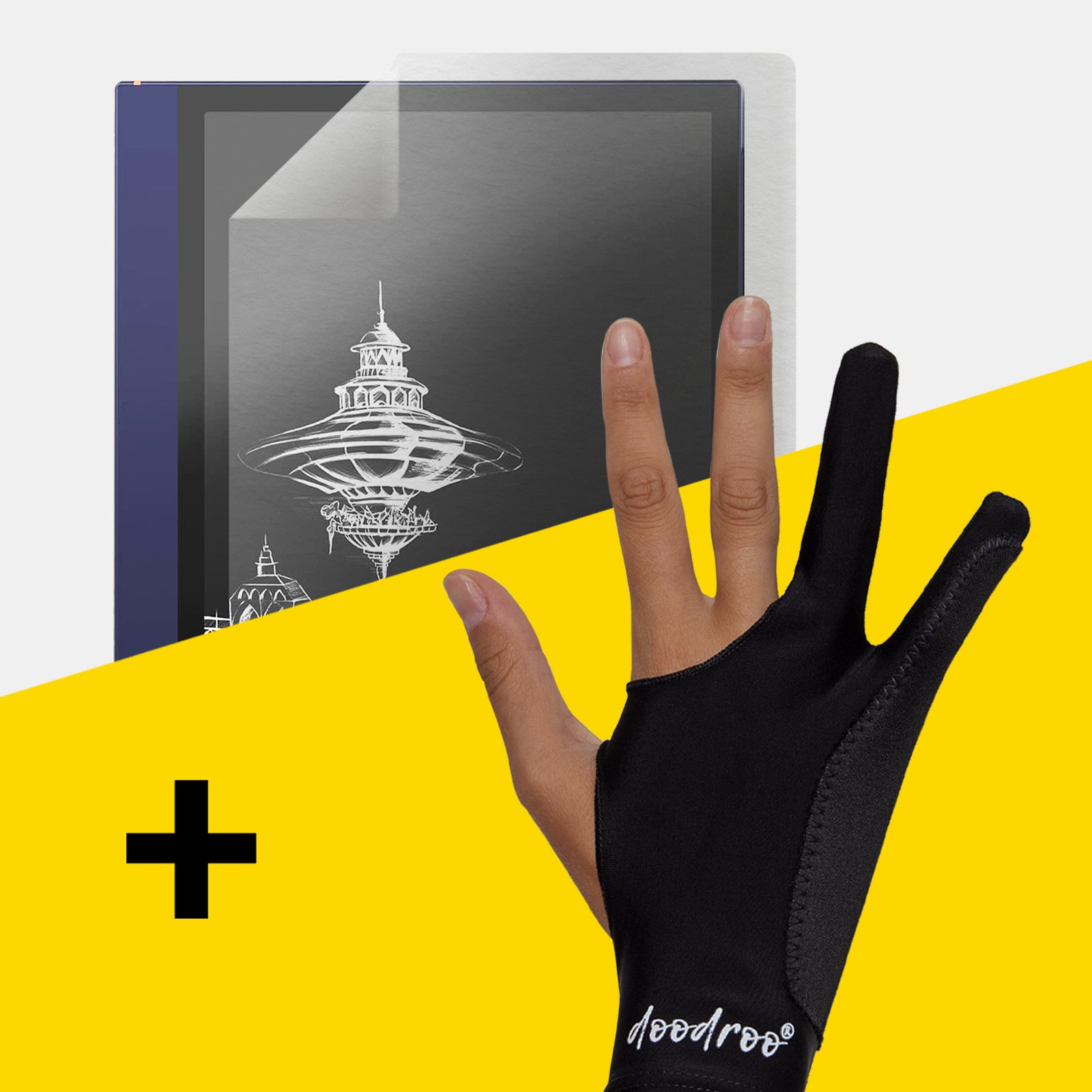 Bundle with Digital Pen and Drawing Glove