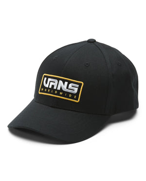 Vans Men's Jockey Hat, (Worldwide Structured) Black, One Size - Stylish Shoes OC