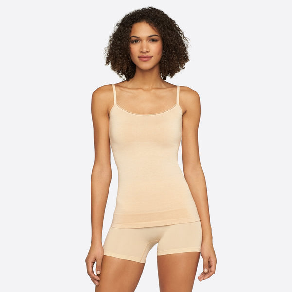 cami with bra shelf - Seamlessly Shaped Convertible Camisole