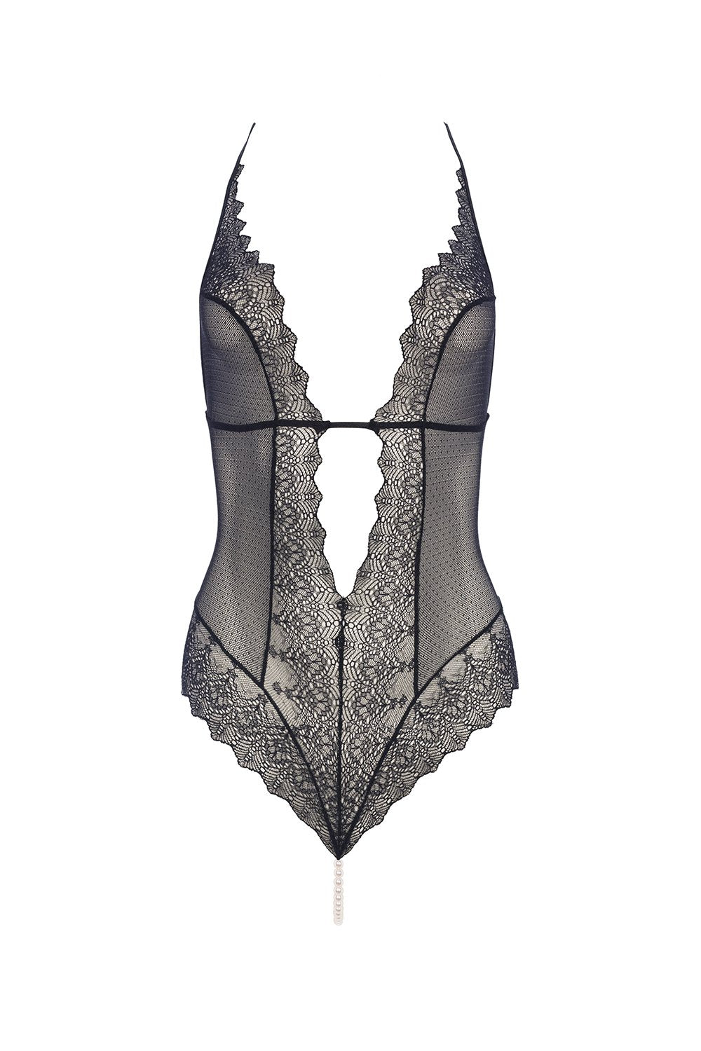 BRACLI GENEVA PEAL THONG BODYSUIT - HauteFlair