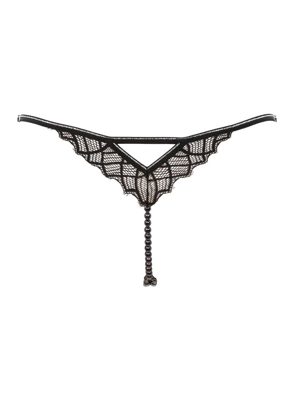 Bracli Manhattan G-String Sheer Panties - HauteFlair