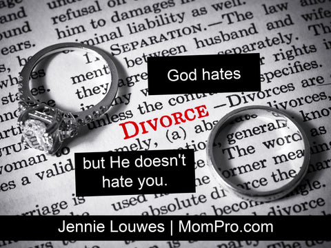 The Truth About Divorce - Photograph by faustlawmarketing via Morguefile - Word Overlay by Jennie Louwes