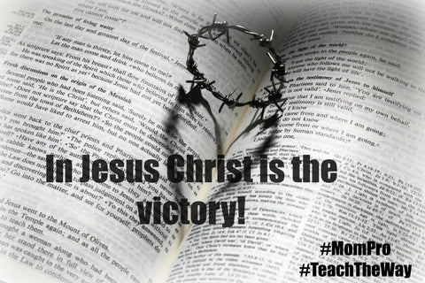 Victory in Jesus - Word Over-lay by: Jennie Louwes