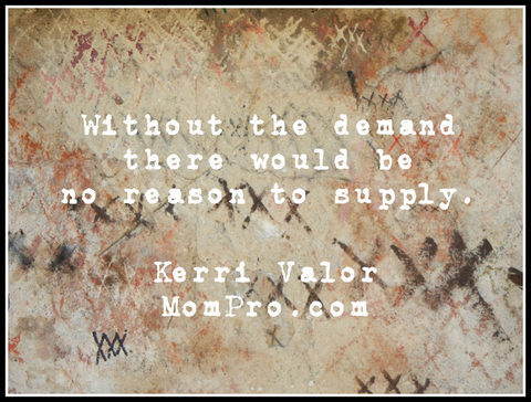 Supply and Demand - Image by jc99301 via Pixabay - Word Overlay by Jennie Louwes