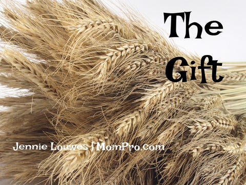 Together We Gather; That's the Gift - Word-overly by Jennie Louwes