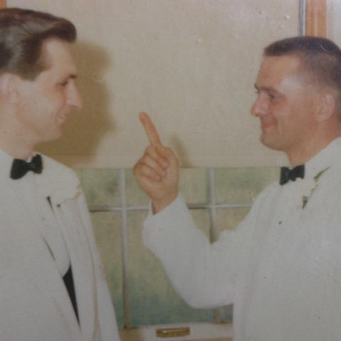 Two out of Four Postema Brothers - Bob and Joanne's Wedding Day - Bob and Jack