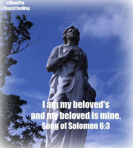 My Beloved is Mine - Word Over-lay by: Jennie Louwes