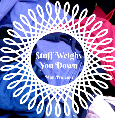 Weighed Down by Stuff - Image Created By: Jennie Louwes