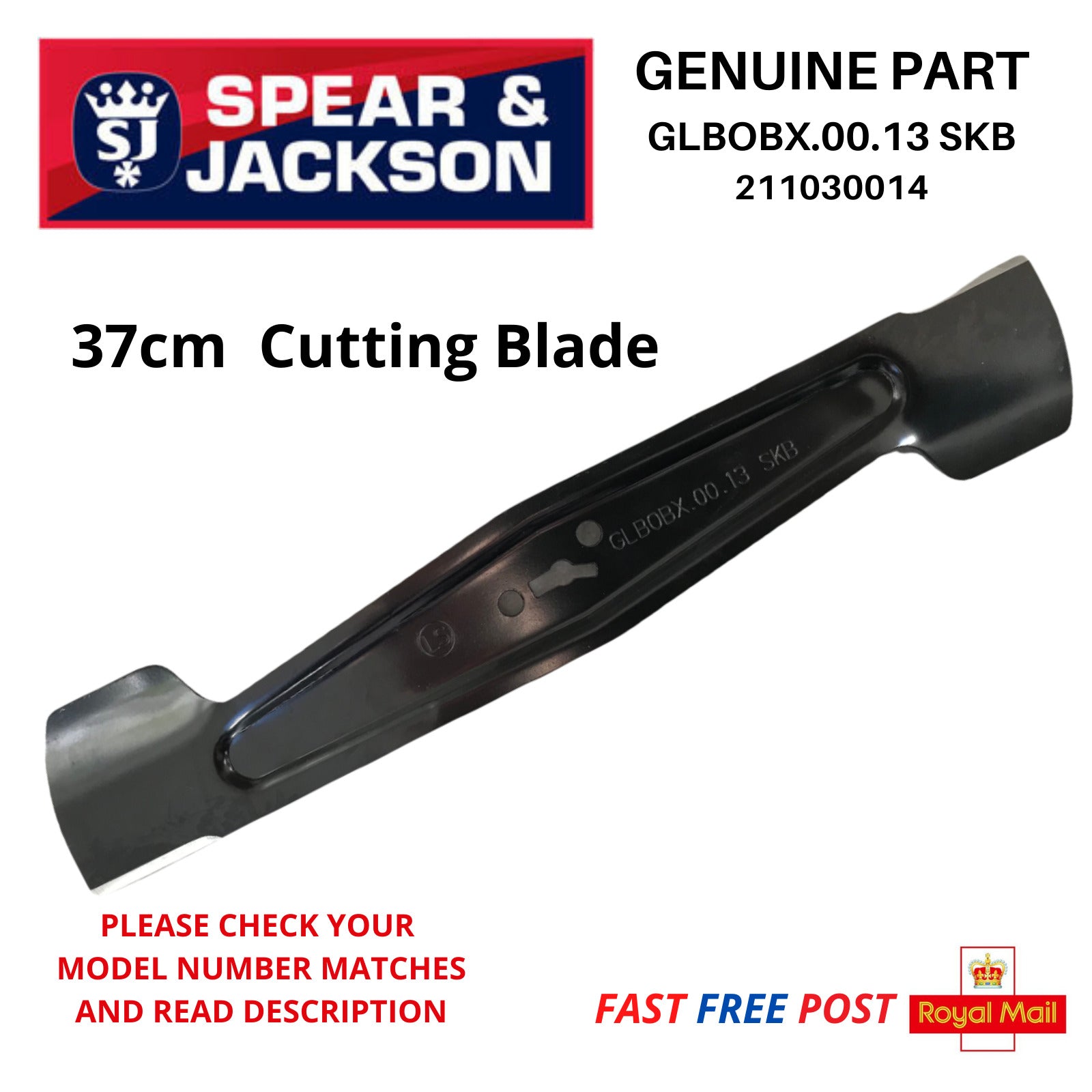 SCR3637A Spear Jackson 40v Cordless Lawnmower GENUINE