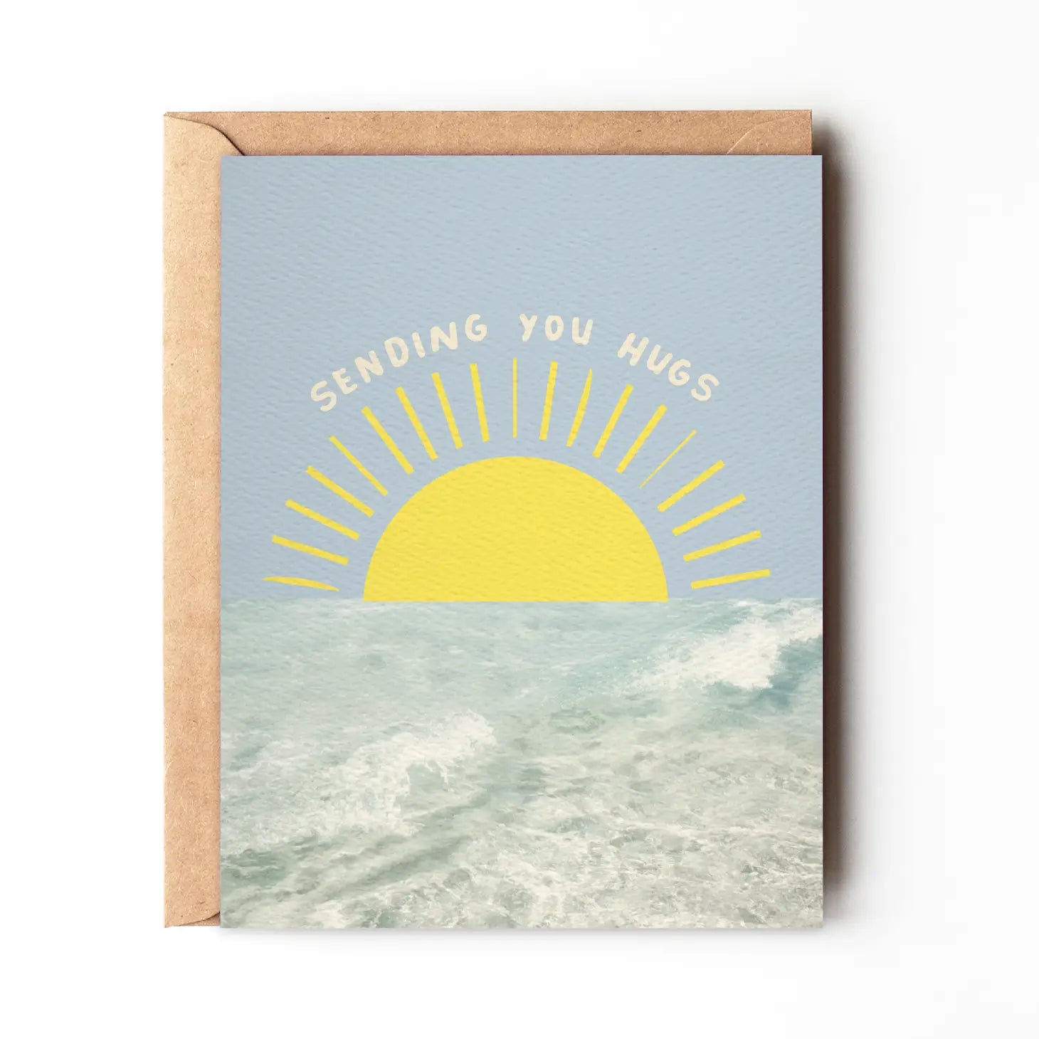 Sending You Hugs Greeting Card