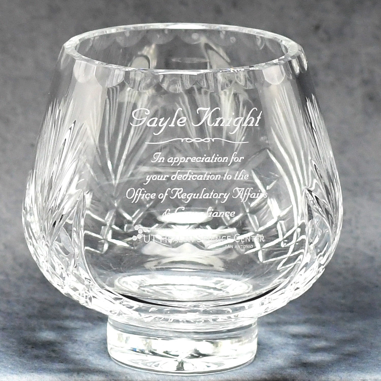 Crystal Trophy Cup Vase – Crystal Images, Inc.