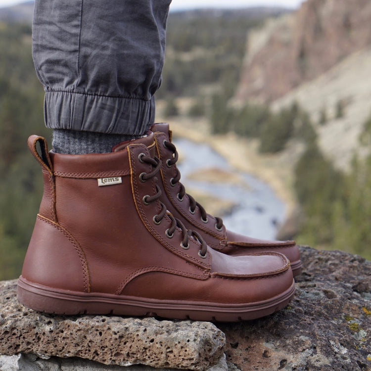 Lems Boulder Boot Leather Russet 