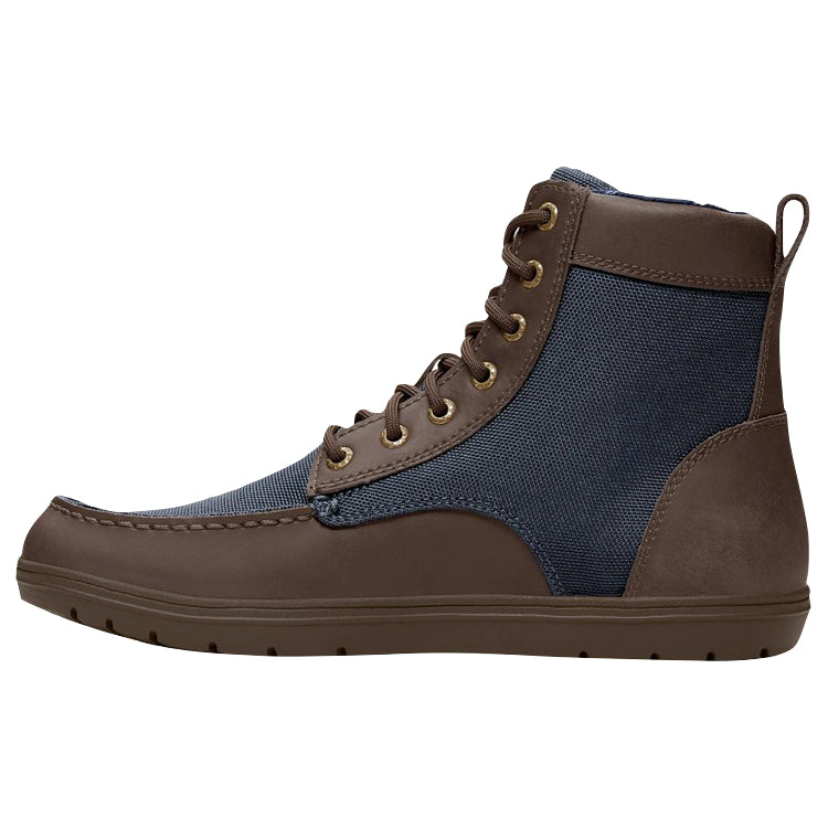 Lems Boulder Boot Navy Stout | Natural Footgear