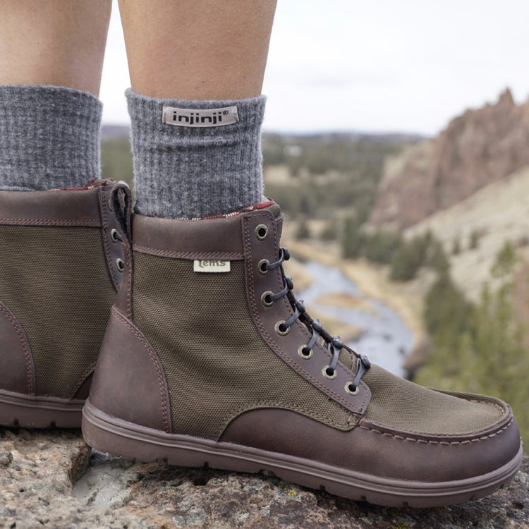 Lems Boulder Boot Timber | Natural Footgear