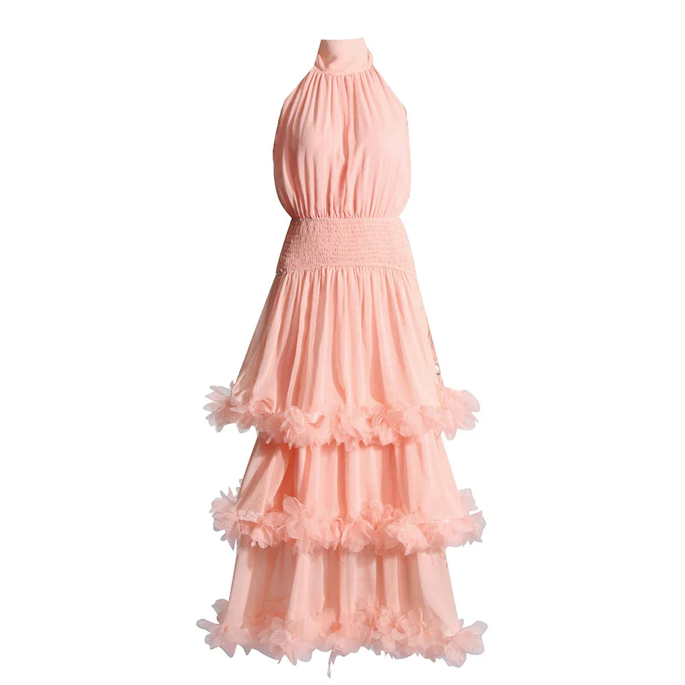 Elegant Sleeveless High Waist Casual Dress for Women