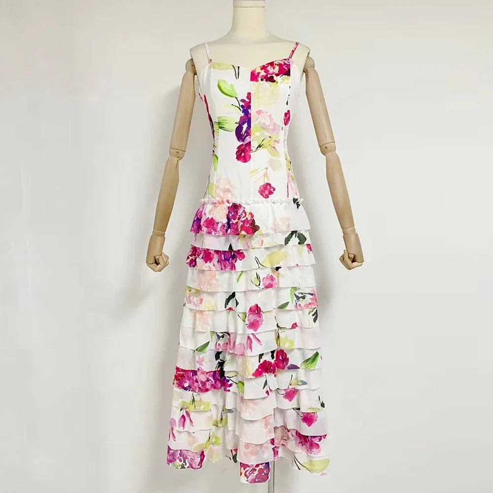 Elegant Tiered Strapless Dress for Women - Chic & Stylish