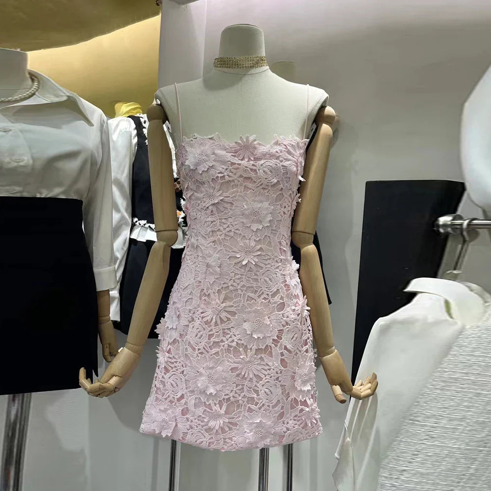 Elegant Backless Sleeveless Camisole Dress for Women