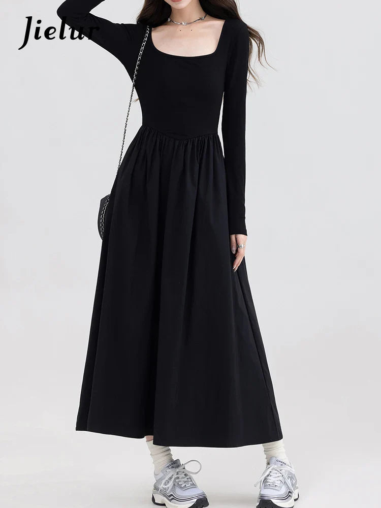 Elegant Square Neck Casual Dresses for Women