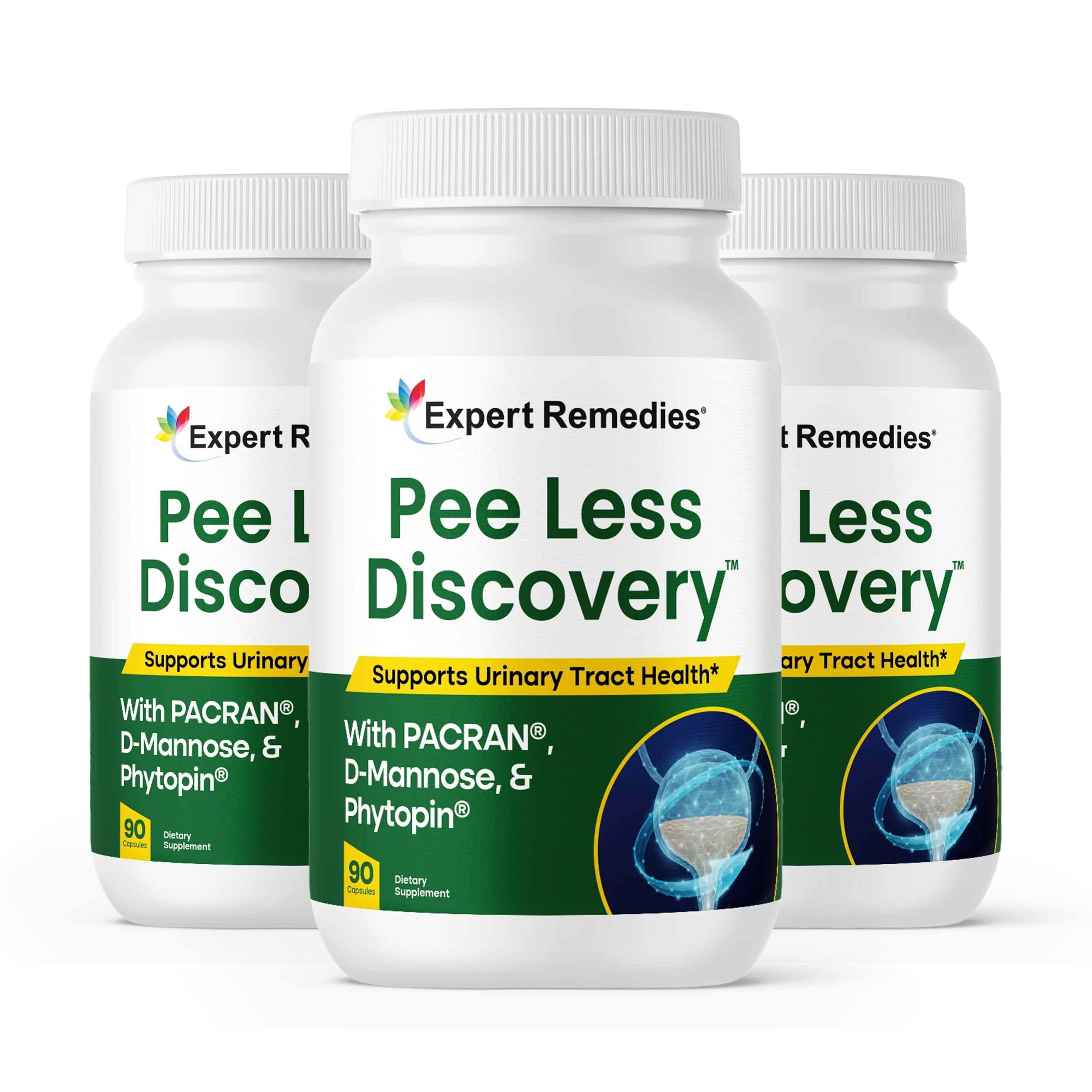 3 Bottles of Pee Less Discovery