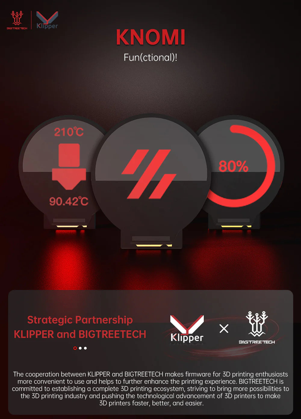 BIGTREETECH KNOMI V1.0 For Voron Stealthburner