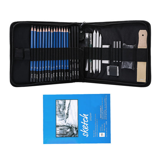 51PCS Drawing Set Sketching Pencil Set In Nylon Case – Knowledge