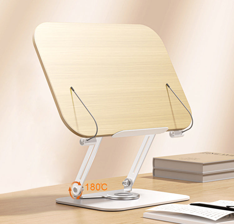 Book Stand for Reading,360 Degree Rotating Adjustable Book Holder