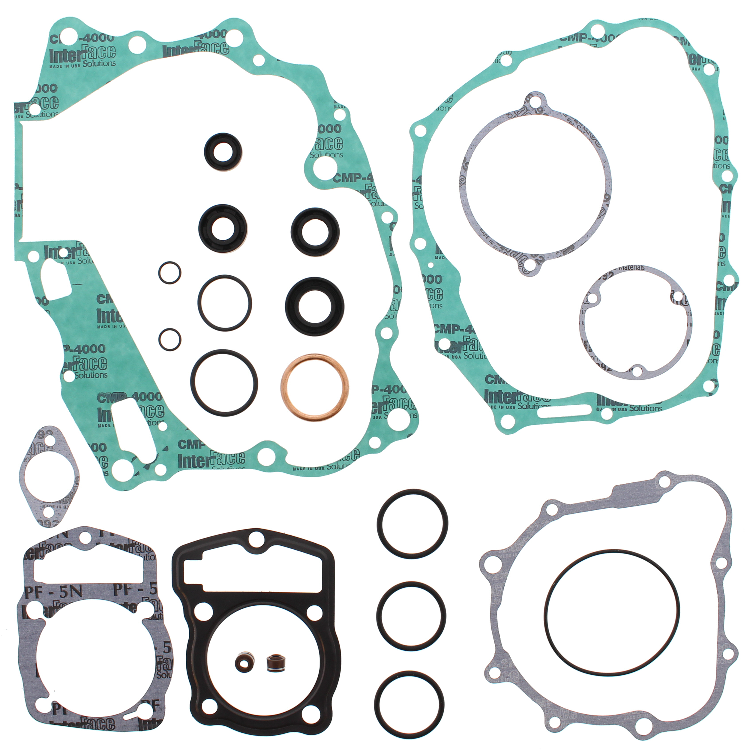 VERTEX COMPLETE GASKET SET WITH OIL SEALS 811238 Cheap Thrills Motorsports