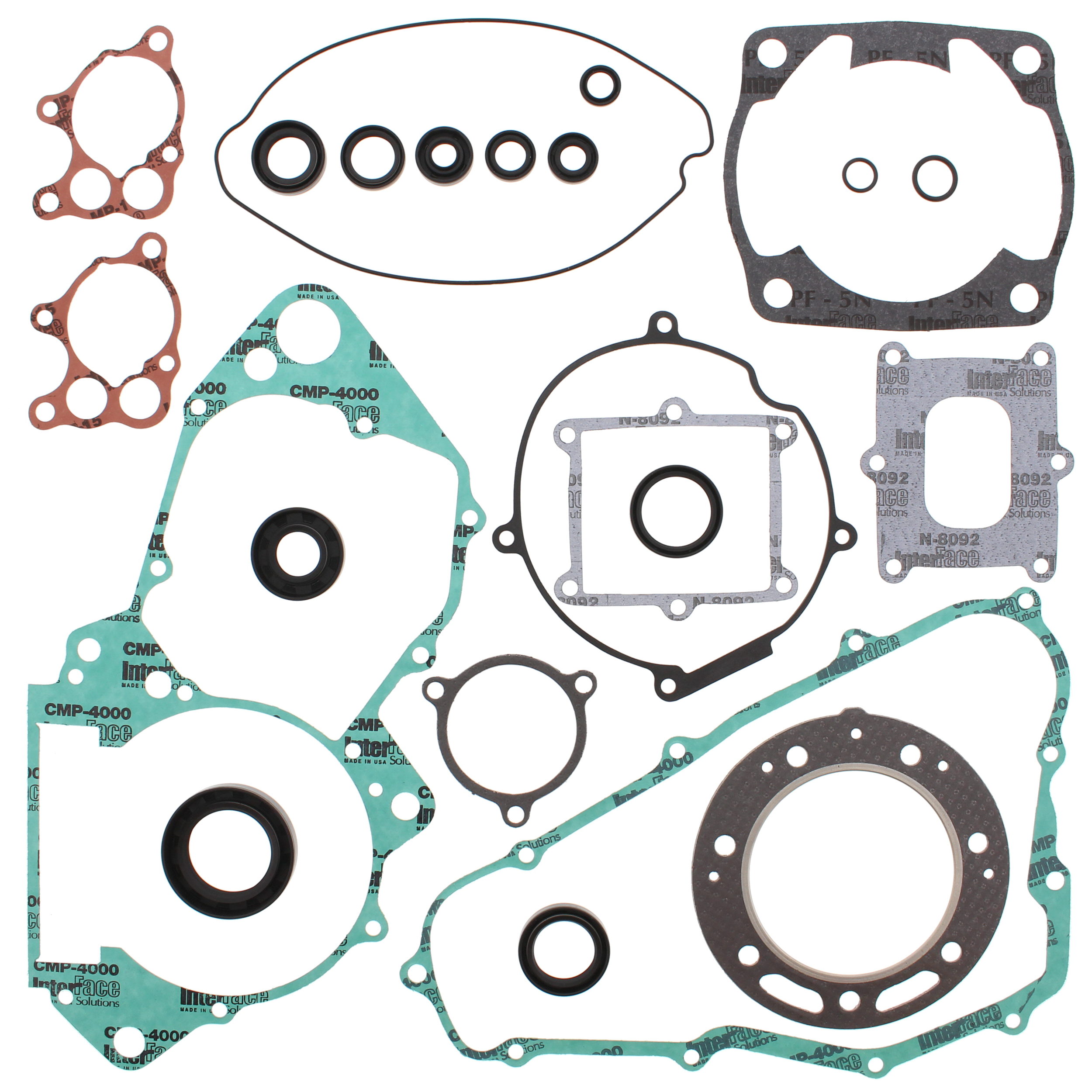 VERTEX COMPLETE GASKET SET WITH OIL SEALS 811272 Cheap Thrills Motorsports