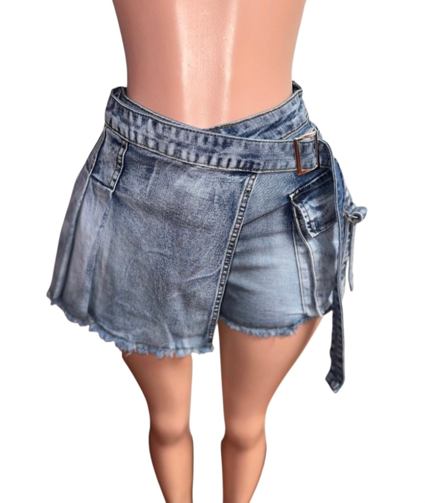 Sephy Denim Skort