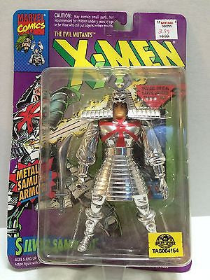 silver samurai action figure