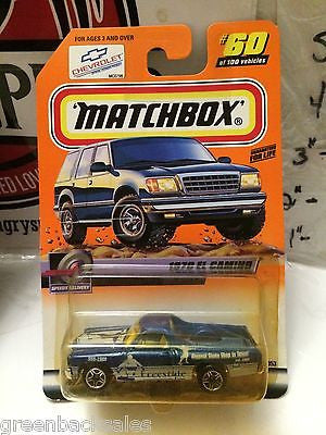 matchbox el camino