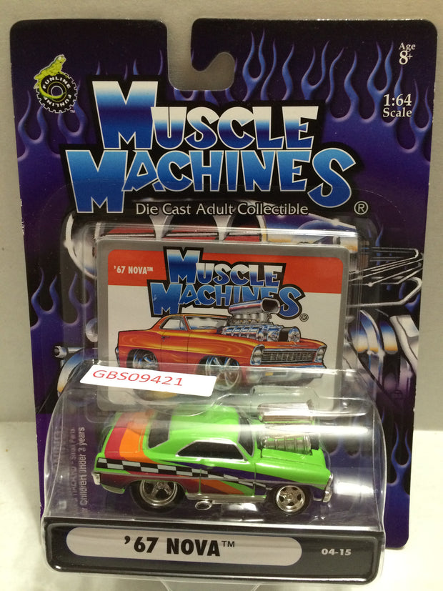 muscle machines diecast cars 1 64