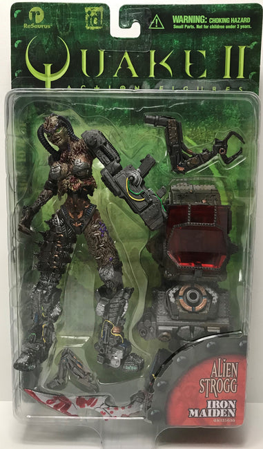 TAS040218 - 1998 ReSaurus Quake II Action Figure - Alien Strogg Iron Maiden