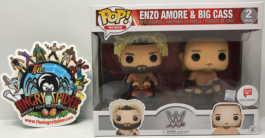 enzo amore and big cass funko pop