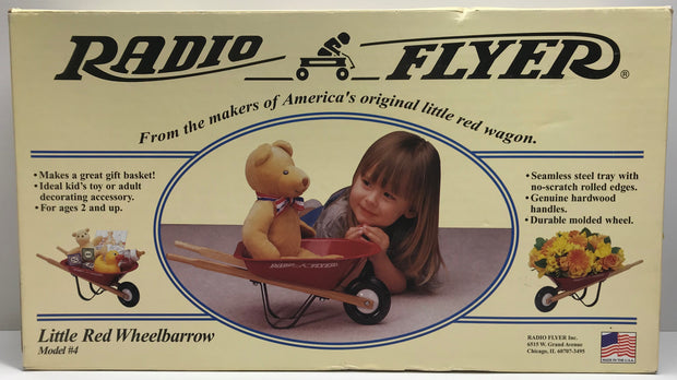 radio flyer wheelbarrow