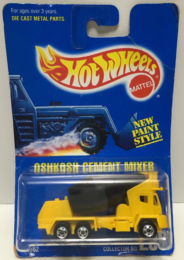 1991 hot wheels cement truck