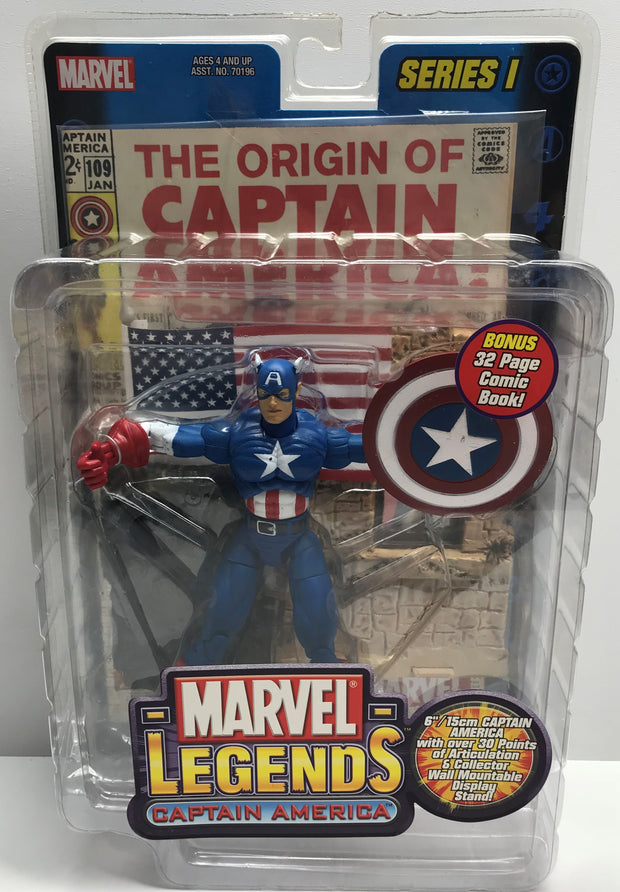 marvel legends captain america toy biz